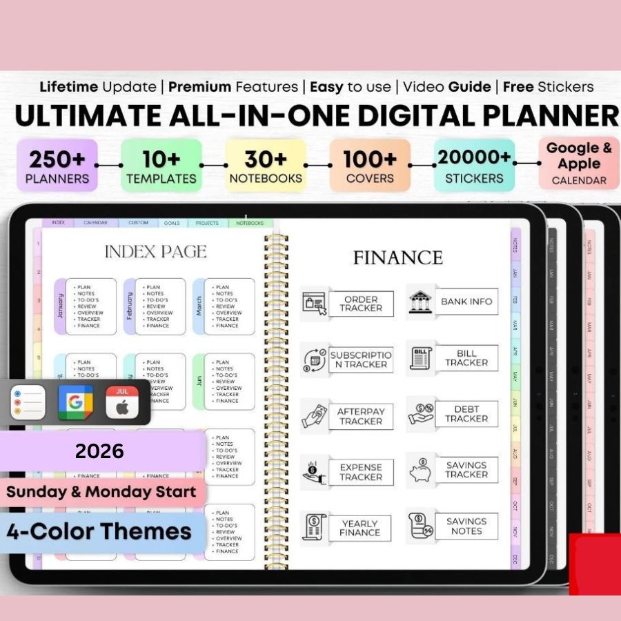 Ultimate All in One Digital Planner
