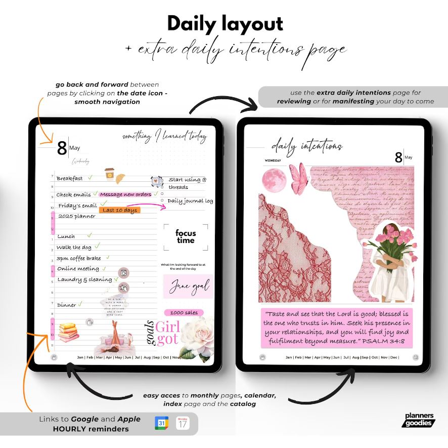 All-in-One Digital Planner 2026 Undated