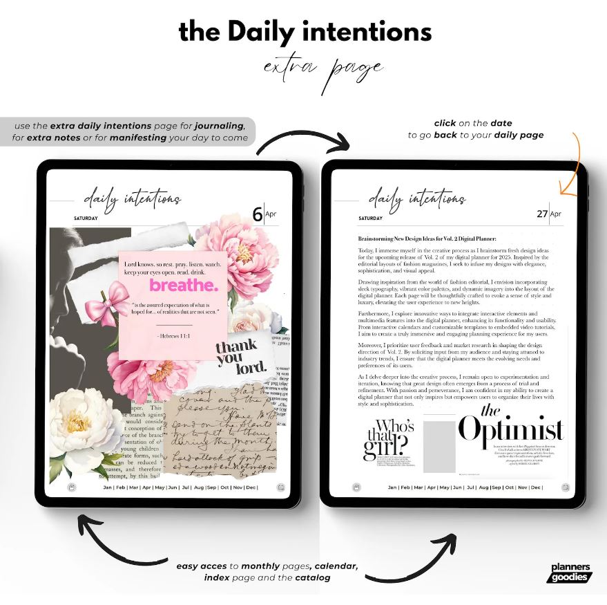 All-in-One Digital Planner 2026 Undated