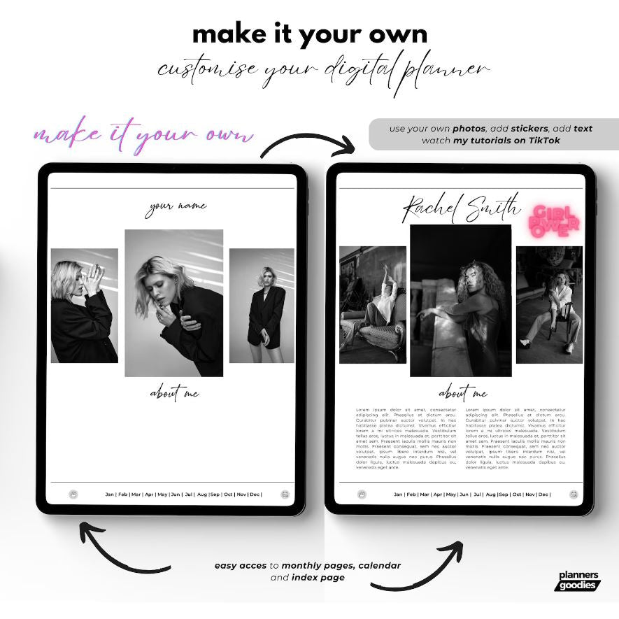 All-in-One Digital Planner 2026 Undated