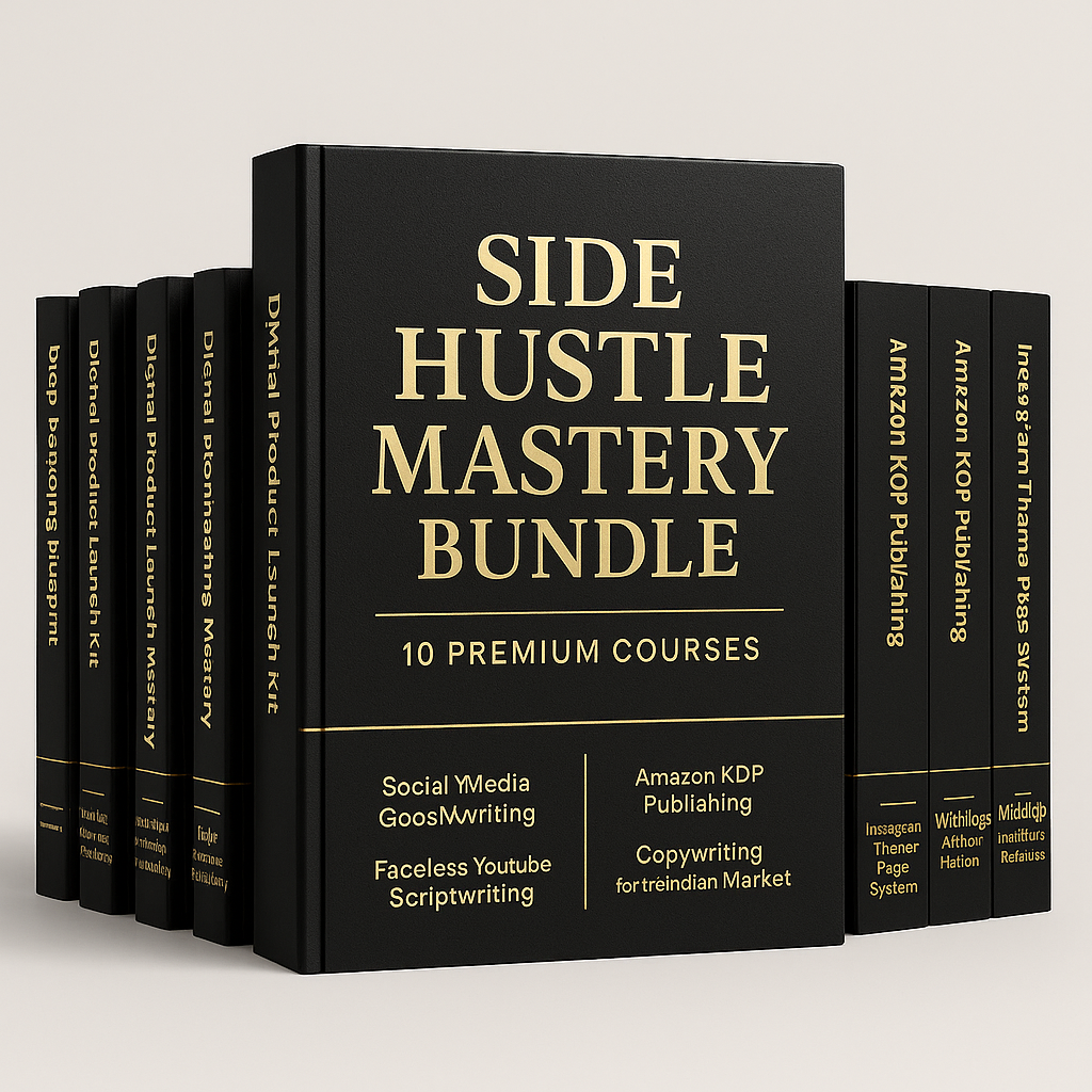 Build a ₹25,000–₹50,000/month Side Hustle in 2026 — Even If You Have No Skills