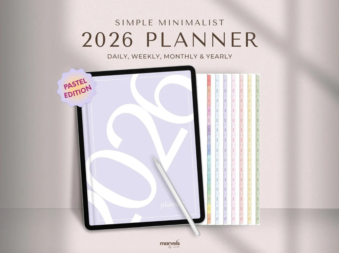 From Chaos to Clarity — Your 2026 Planner Is Here