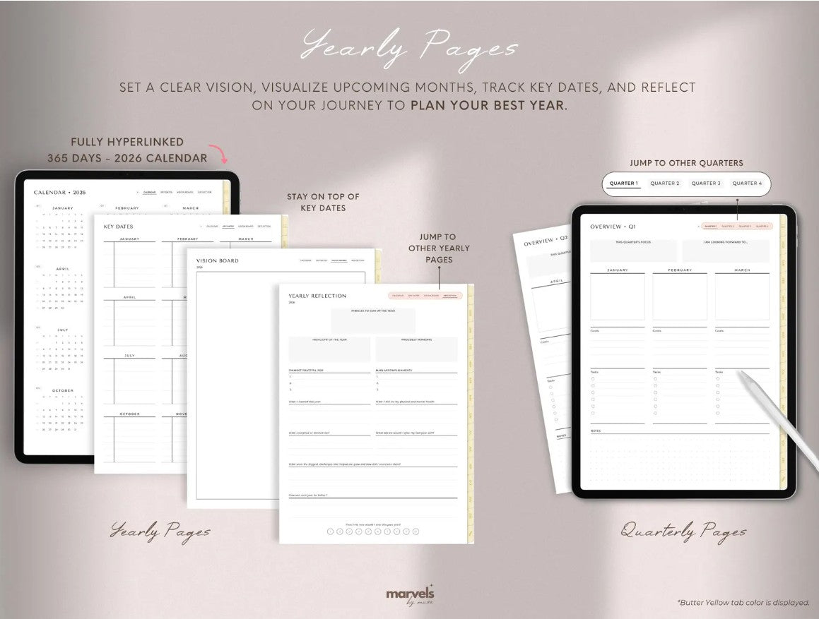 From Chaos to Clarity — Your 2026 Planner Is Here