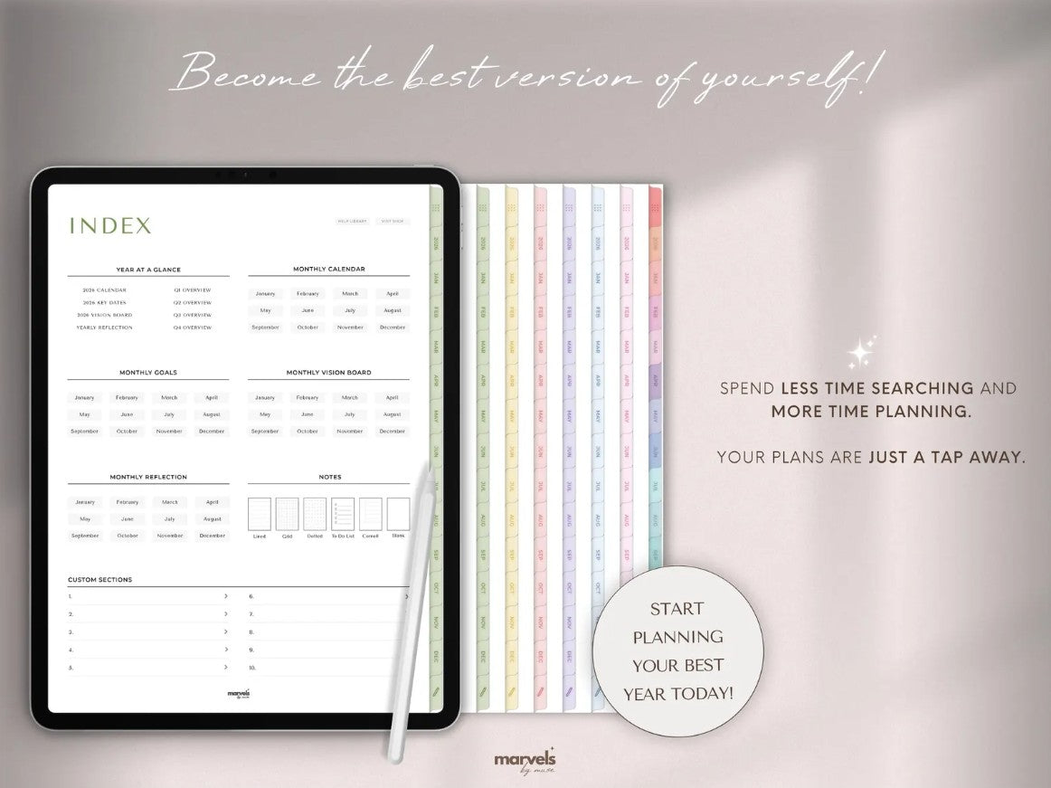 From Chaos to Clarity — Your 2026 Planner Is Here