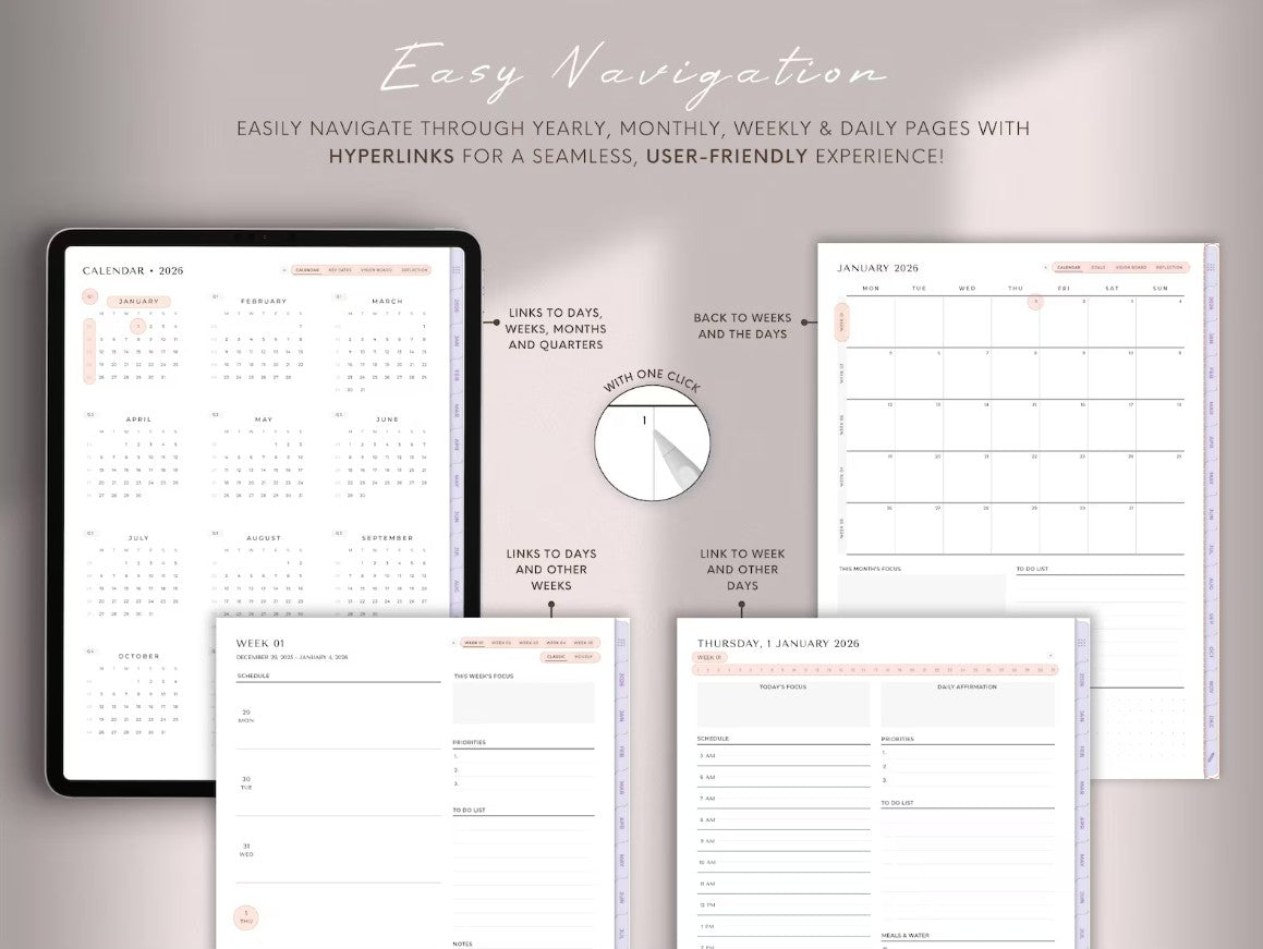 From Chaos to Clarity — Your 2026 Planner Is Here