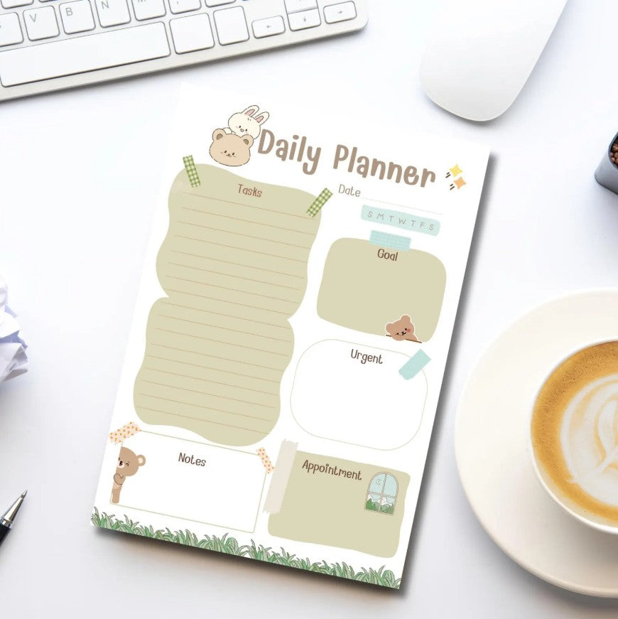 Kawaii Bunny Bear Planner
